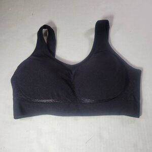 Truekind Black Daily Comfort Wireless Shaper Bra #10057 Size L